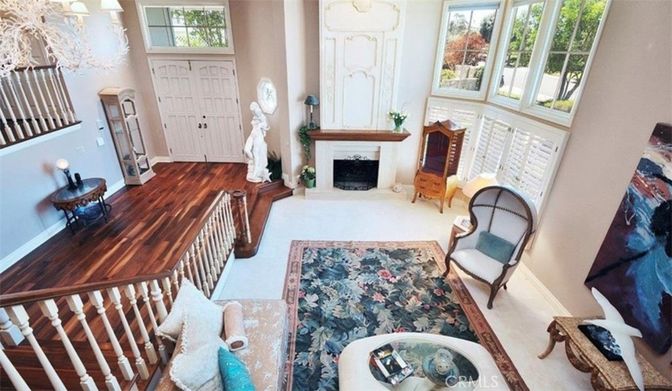 Fireplace, Interior, Living room, Wood Texture Flooring