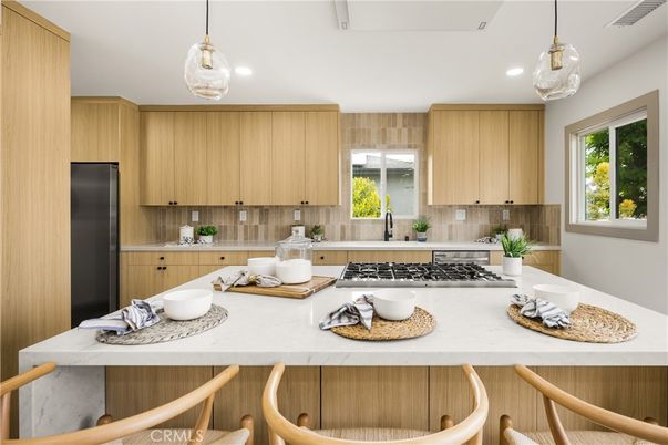 Interior, Kitchen, Pendant Lights, Recessed Lighting