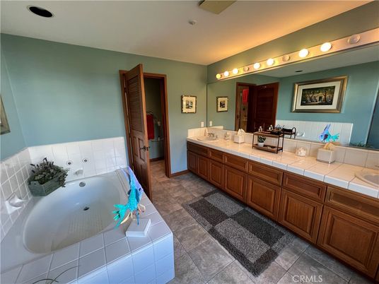 Bathroom, Dual Sink Vanities, Interior, Tile Countertops