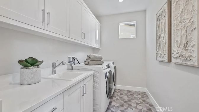 Interior, Recessed Lighting, Washer