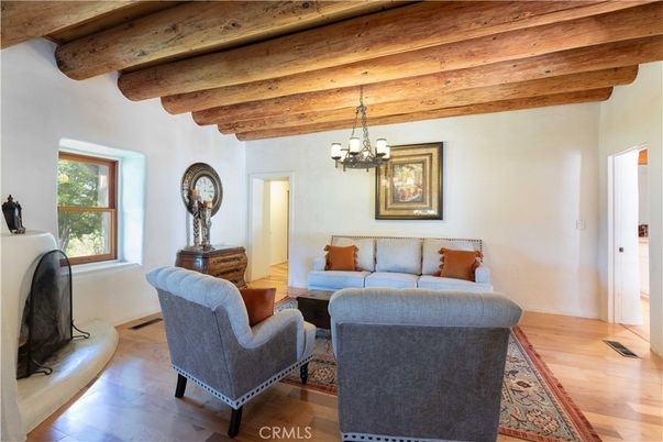 Chandelier, Interior, Living room, Wooden Beams, Wooden Ceilings, Wood Texture Flooring