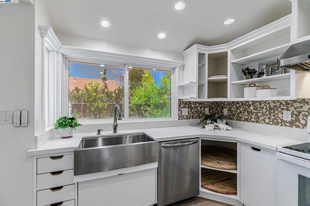 Interior, Kitchen, Recessed Lighting, Stainless Steel Appliances