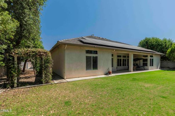 Backyard, Exterior, Solar Panels