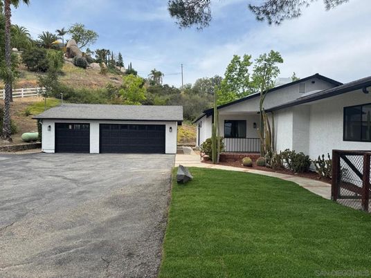 Backyard, Detached Garage, Exterior