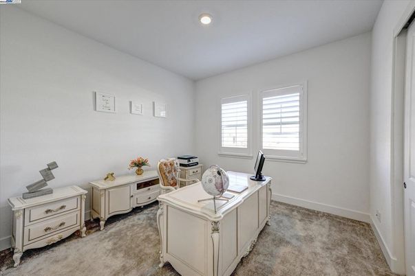 Home Office, Interior, Recessed Lighting