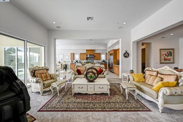 Interior, Kitchen, Living room, Recessed Lighting