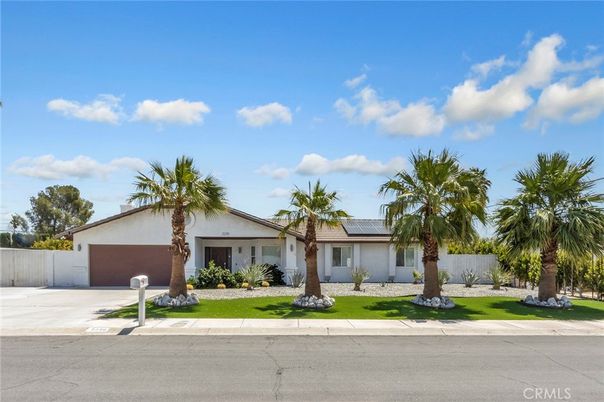 Attached, Exterior, Facade, Solar Panels, Ranch