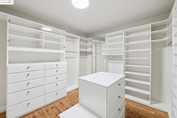 Interior, Recessed Lighting, Walk-in Closets, Wood Texture Flooring
