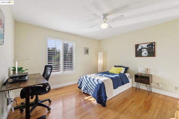 Bedroom, Home Office, Interior, Wood Texture Flooring