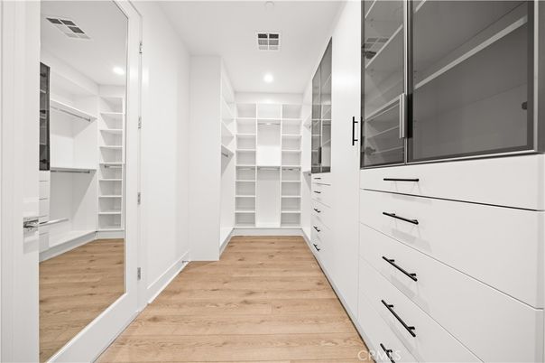 Interior, Recessed Lighting, Walk-in Closets, Wood Texture Flooring