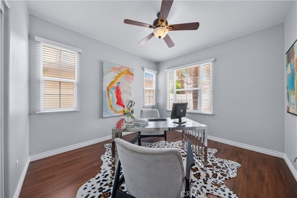 Home Office, Interior, Wood Texture Flooring