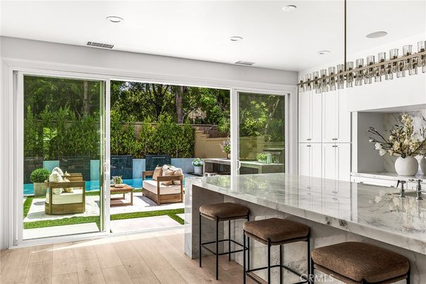Interior, Pendant Lights, Recessed Lighting, Wood Texture Flooring