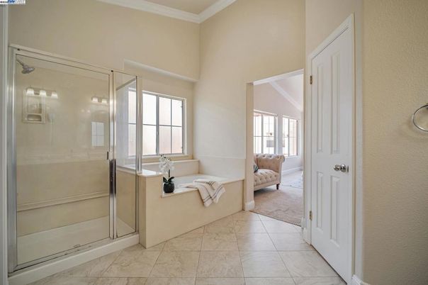 Bathroom, Glass Shower, Interior, Marble