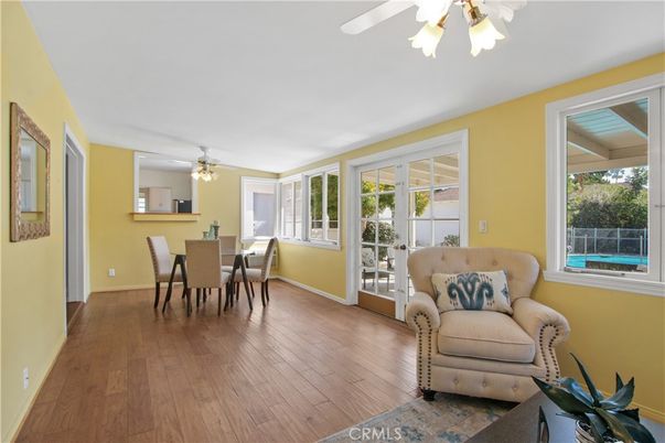 Dining room, Interior, Wood Texture Flooring