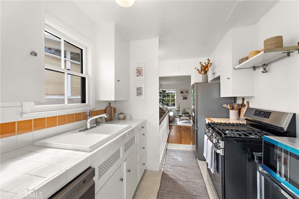 Interior, Kitchen, Tile Countertops
