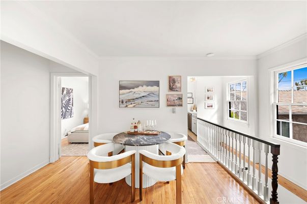 Dining room, Interior, Wood Texture Flooring