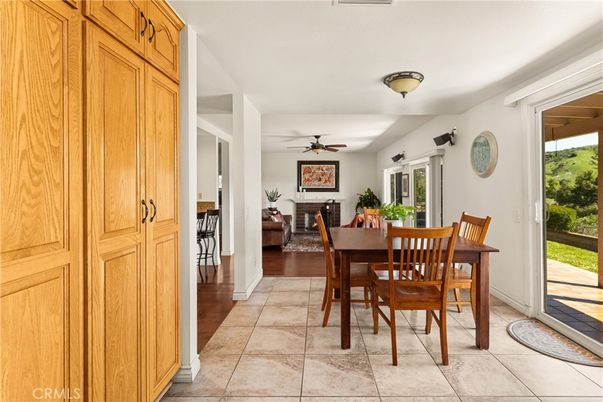 Dining room, Interior, Wood Texture Flooring