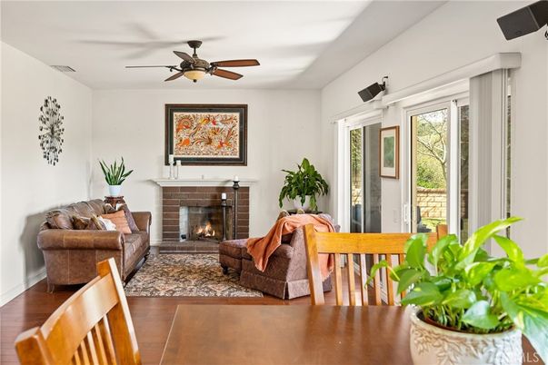 Fireplace, Interior, Living room, Wood Texture Flooring