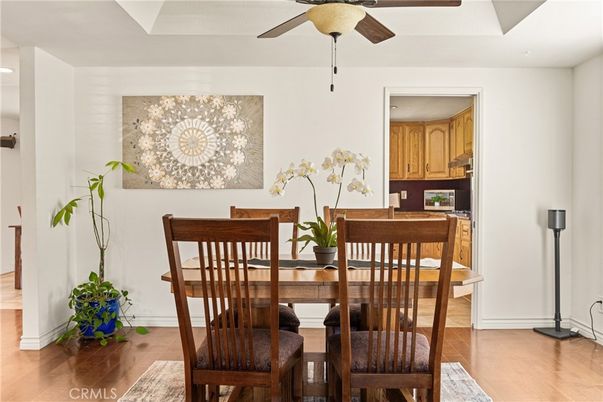 Dining room, Interior, Wood Texture Flooring