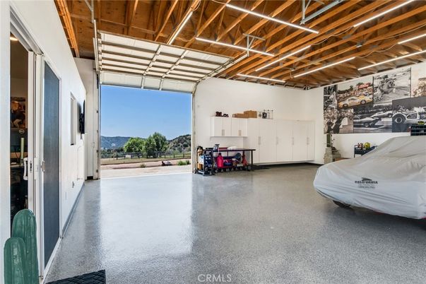 Garage, Interior, Wooden Beams, Wooden Ceilings