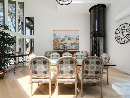 Dining room, Interior, Wood Texture Flooring