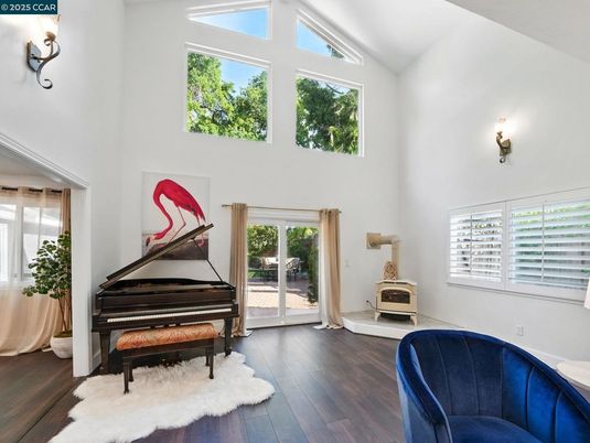 Interior, Piano, Wood Texture Flooring