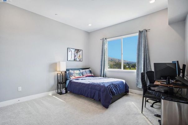 Bedroom, Home Office, Interior, Recessed Lighting