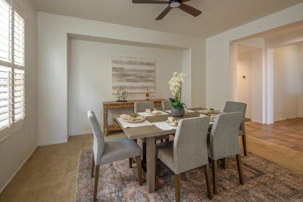 Dining room, Interior, Wood Texture Flooring