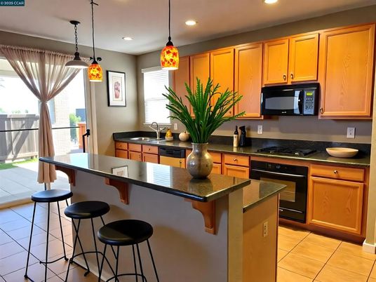 Interior, Kitchen, Pendant Lights, Recessed Lighting