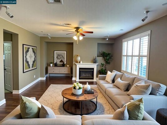 Fireplace, Interior, Living room, Wood Texture Flooring
