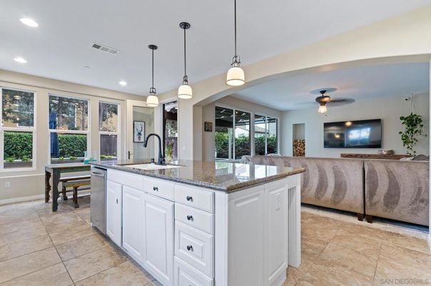 Interior, Kitchen, Pendant Lights, Recessed Lighting