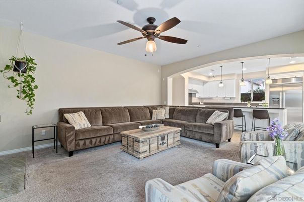 Interior, Kitchen, Living room, Pendant Lights, Recessed Lighting, Stainless Steel Appliances