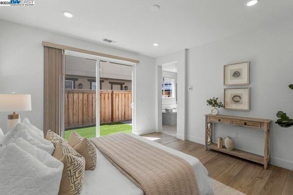 Bathroom, Bedroom, Interior, Recessed Lighting, Wood Texture Flooring