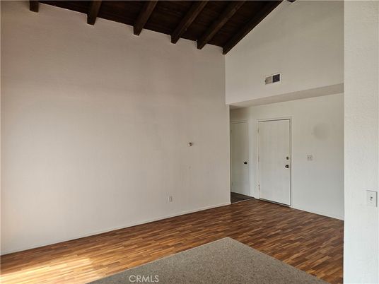 Empty room, Interior, Wooden Beams, Wooden Ceilings, Wood Texture Flooring