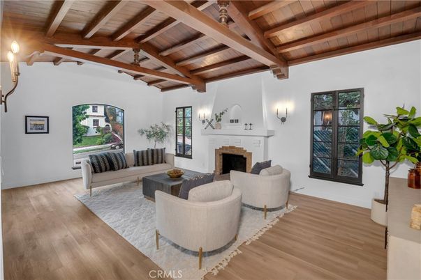 Fireplace, Interior, Living room, Wooden Beams, Wooden Ceilings, Wood Texture Flooring