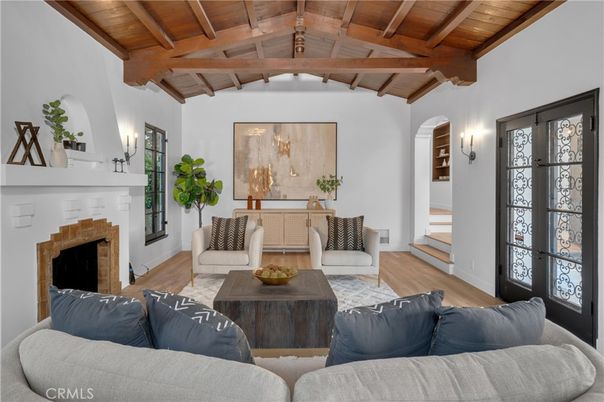 Fireplace, Interior, Living room, Wooden Beams, Wooden Ceilings, Wood Texture Flooring