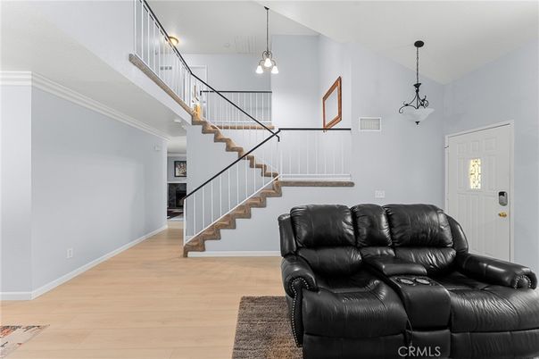 Interior, Pendant Lights, Wood Texture Flooring
