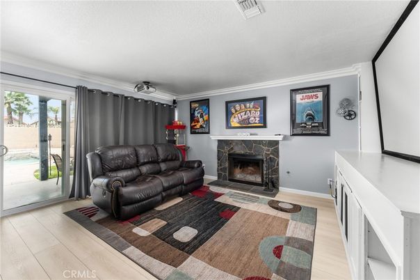 Fireplace, Interior, Living room, Wood Texture Flooring