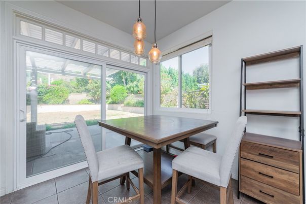 Dining room, Interior, Pendant Lights