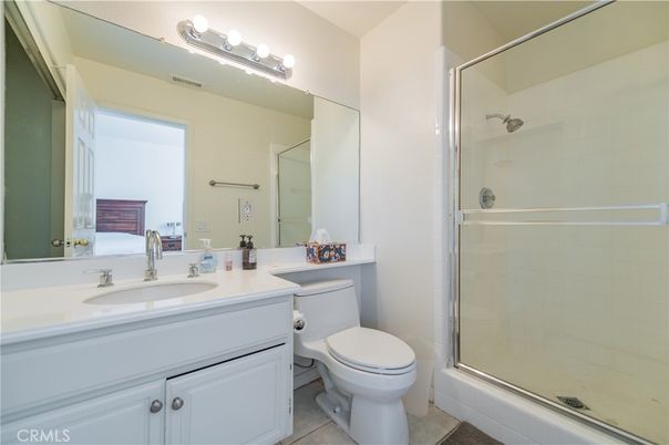 Bathroom, Dual Sink Vanities, Glass Shower, Interior