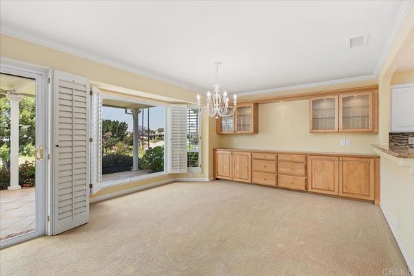 Chandelier, Empty room, Interior