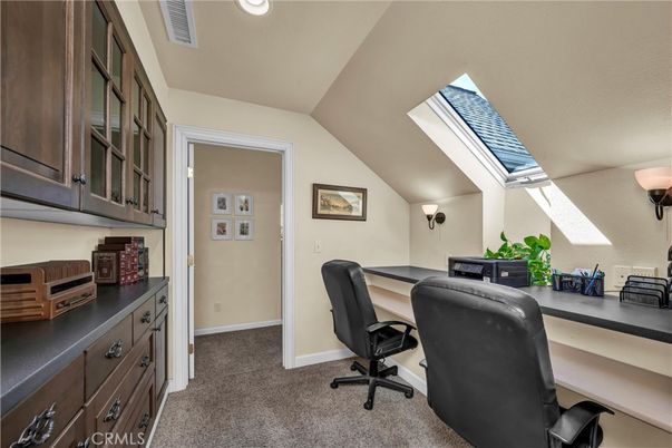 Home Office, Interior, Recessed Lighting