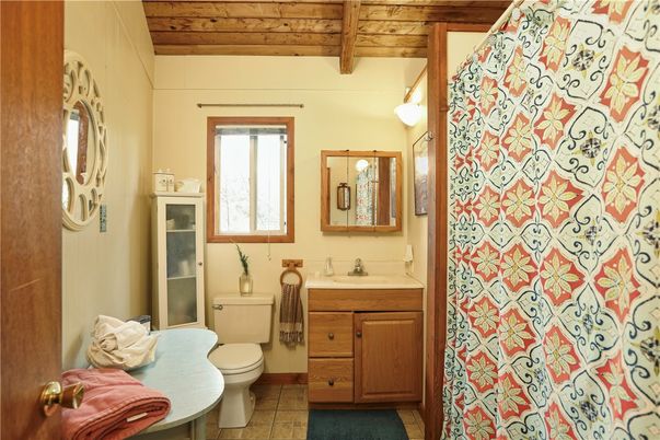 Bathroom, Interior, Wooden Beams, Wooden Ceilings