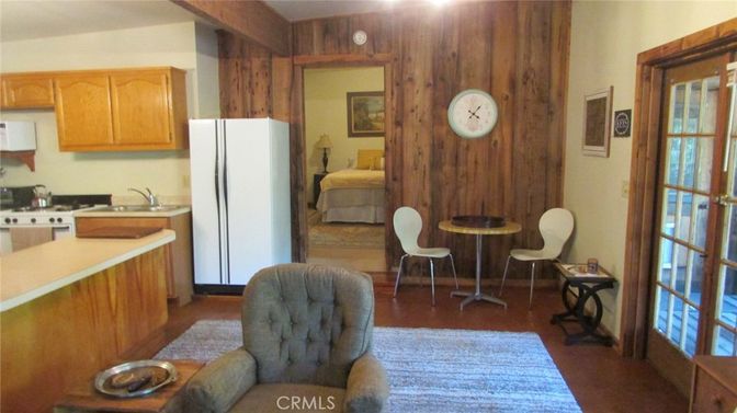 Interior, Kitchen, Wood Texture Flooring, Wooden Walls