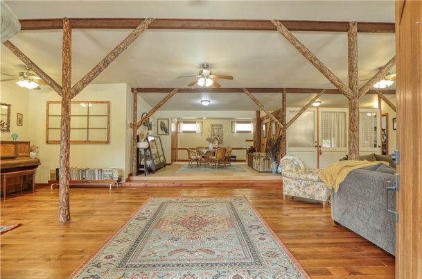 Interior, Piano, Wooden Beams, Wood Texture Flooring