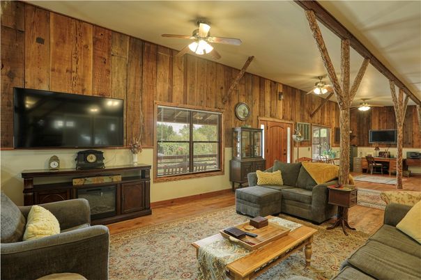Interior, Living room, Wood Texture Flooring, Wooden Walls