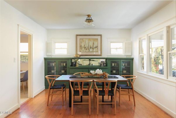 Dining room, Interior, Wood Texture Flooring
