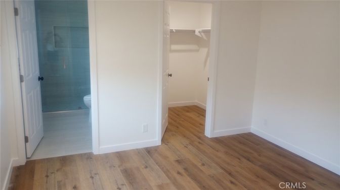 Bathroom, Glass Shower, Interior, Wood Texture Flooring