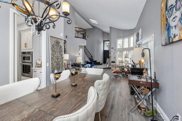 Dining room, Interior, Living room, Wood Texture Flooring