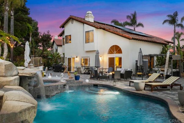 Exterior, Pool, Solar Panels
